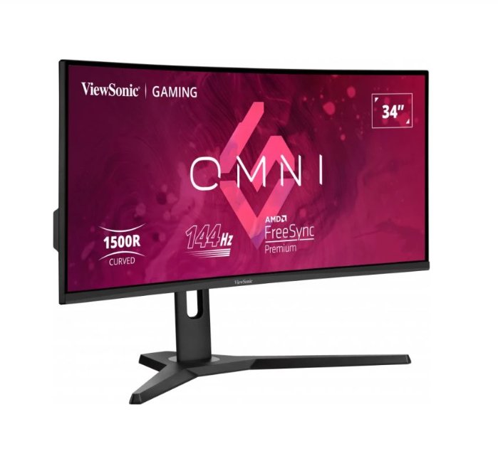 ViewSonic VX3418-2KPC 34-Inch 21:9 Curved WQHD 144Hz Gaming Monitor
