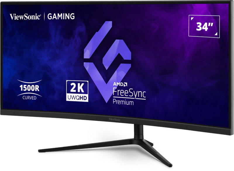 ViewSonic VX3418C-2K 34" UWQHD 180Hz Curved Gaming Monitor