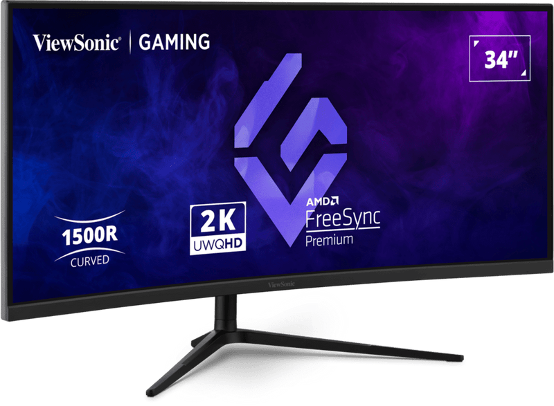 ViewSonic VX3418C-2K 34" UWQHD 180Hz Curved Gaming Monitor
