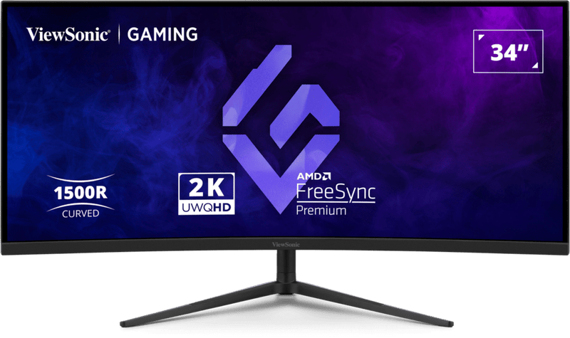 ViewSonic VX3418C-2K 34" UWQHD 180Hz Curved Gaming Monitor