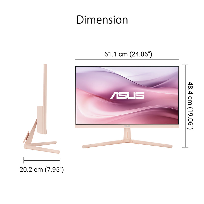 ASUS VU279CFE-P Eye Care Gaming Monitor