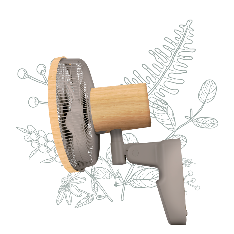 Mistral 35.6cm BLDC Wall Fan With Remote MWF1454DR-G