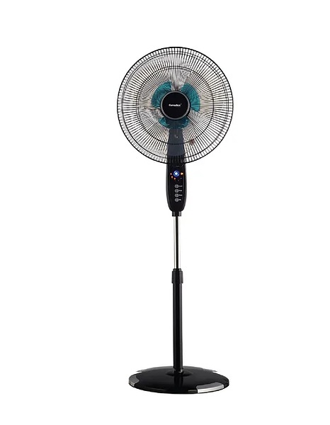 EuropAce ESF 4160W Double Blade Stand Fan 16 inch w Remote