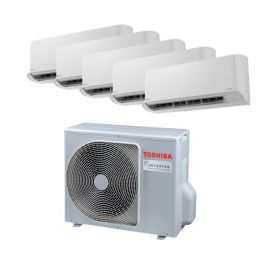 TOSHIBA SYSTEM 5 AIRCON RAS5M51U2ACVGSG1-3XRASM10U2KCVGS-1XRASM13-1XRASM26