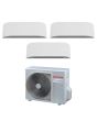 Toshiba Haori System 3 Aircon RAS-3M31P2ACVG-SG-1XRASM10S4KCVRGSG-1XRASM13-1XRASM18