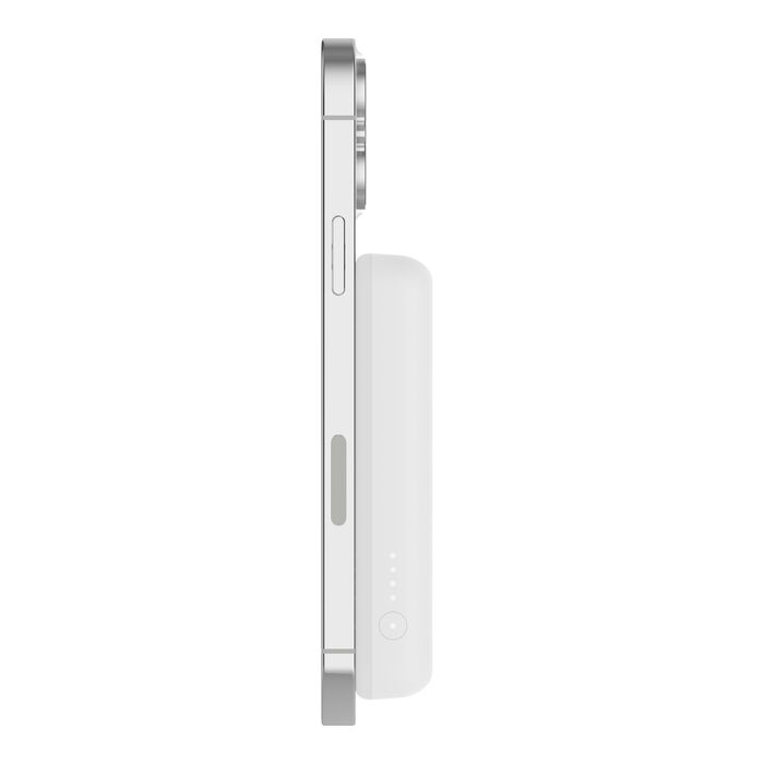 Belkin BoostCharge Magnetic Wireless Power Bank 5K White