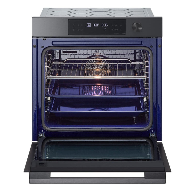 LG 76L InstaView Built-in Oven Black Stainless Steel