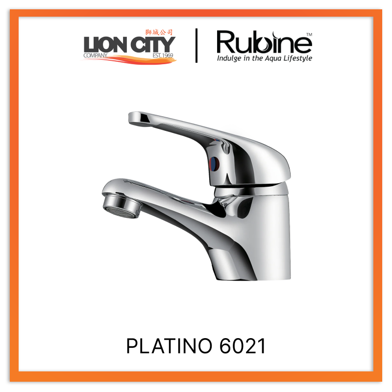 Rubine PLATINO 6021 Basin Mixer