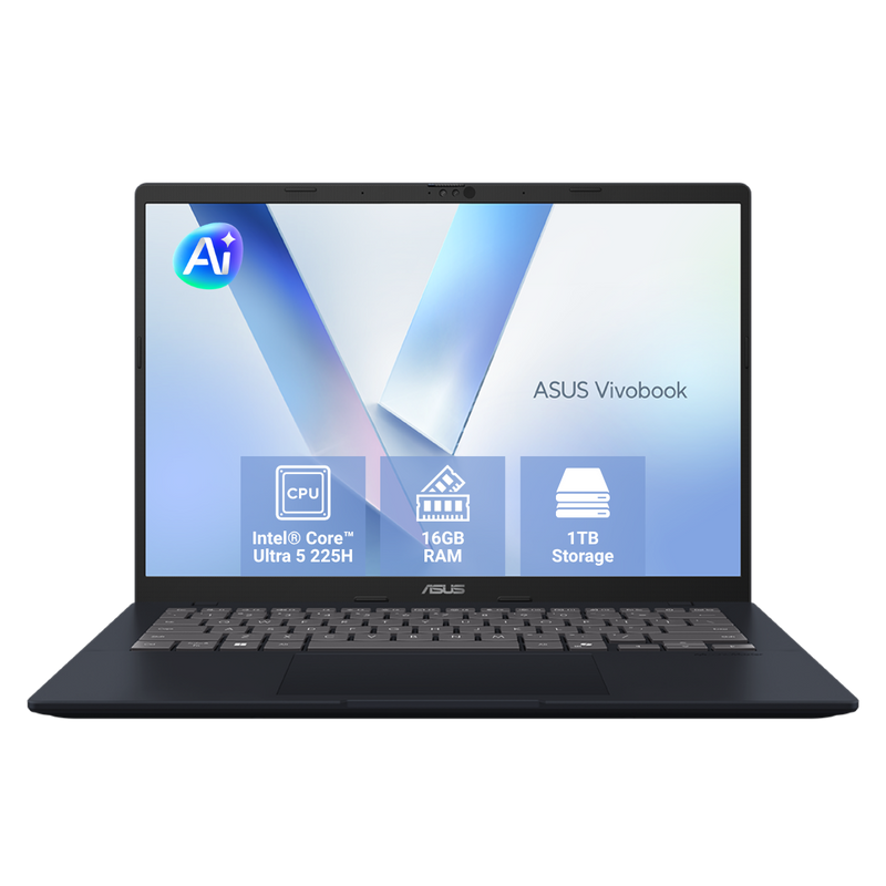 ASUS Vivobook 16 X1607CA-MB008W Laptop Quiet Blue