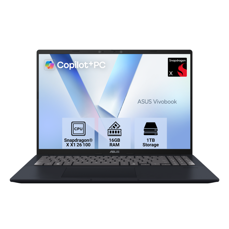 ASUS Vivobook 16 X1607QA-MB095W Laptop Quiet Blue