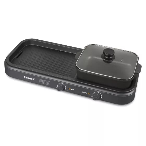 Cornell 2200W 4.2L 2-in-1 Steamboat BBQ Hotpot Set