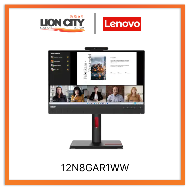 Lenovo ThinkVision TIO22 Gen5 non touch 21.5-inch Monitor 12N8GAR1WW