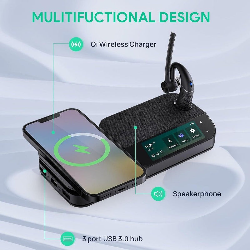 Yealink BH71 Workstation Pro Mono Wireless Bluetooth Headset 1208654
