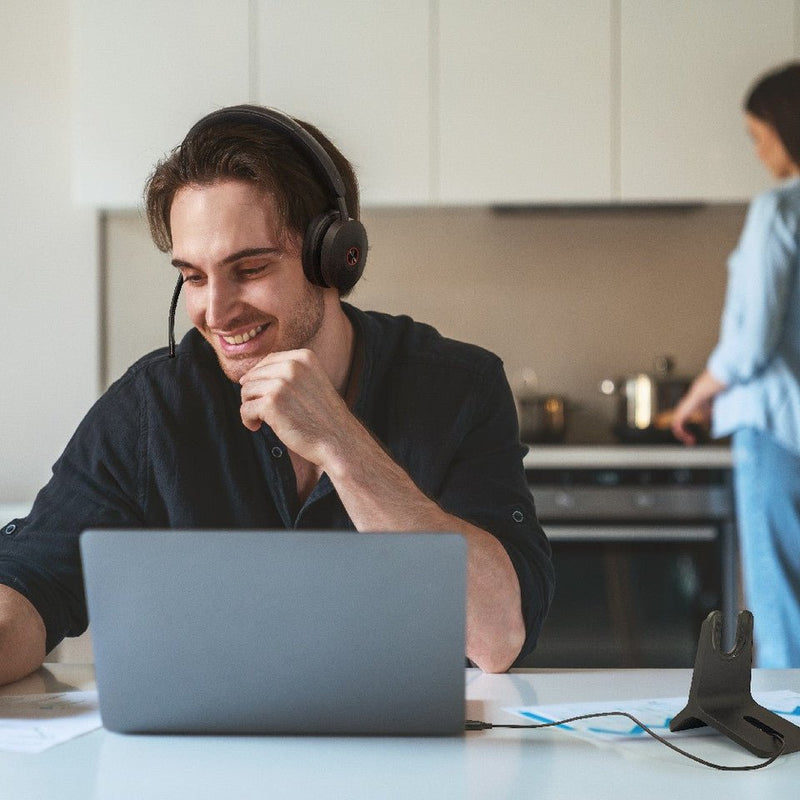 Yealink BH74 MS Dual Wireless Bluetooth Headset with Stand USB-C/A