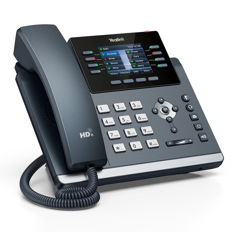 Yealink SIP-T44W Feature-Rich SIP Phone with WiFi Bluetooth