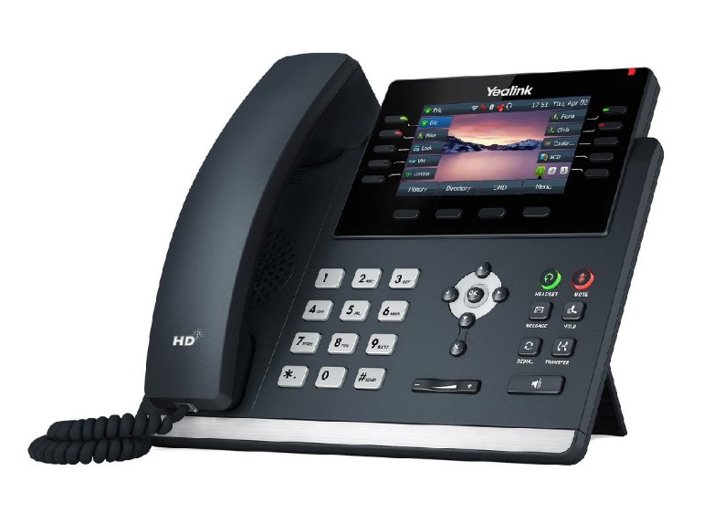 Yealink SIP-T46U 4.3-inch IP Desktop Phone Classic Grey