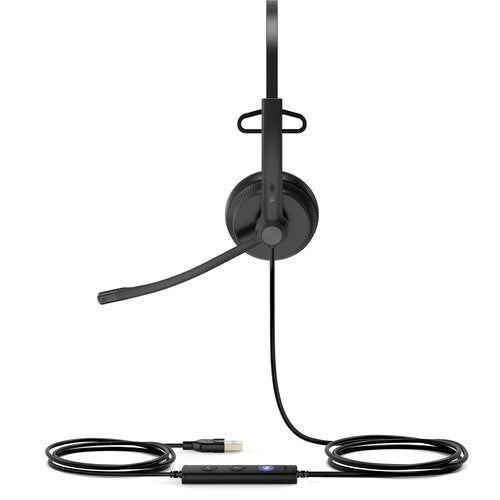Yealink UH34 Mono UC Wired USB Headset USB-A Black