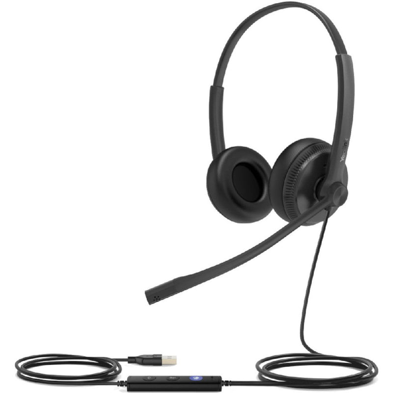 Yealink UH34 SE Dual UC Wired USB-C Headset Black