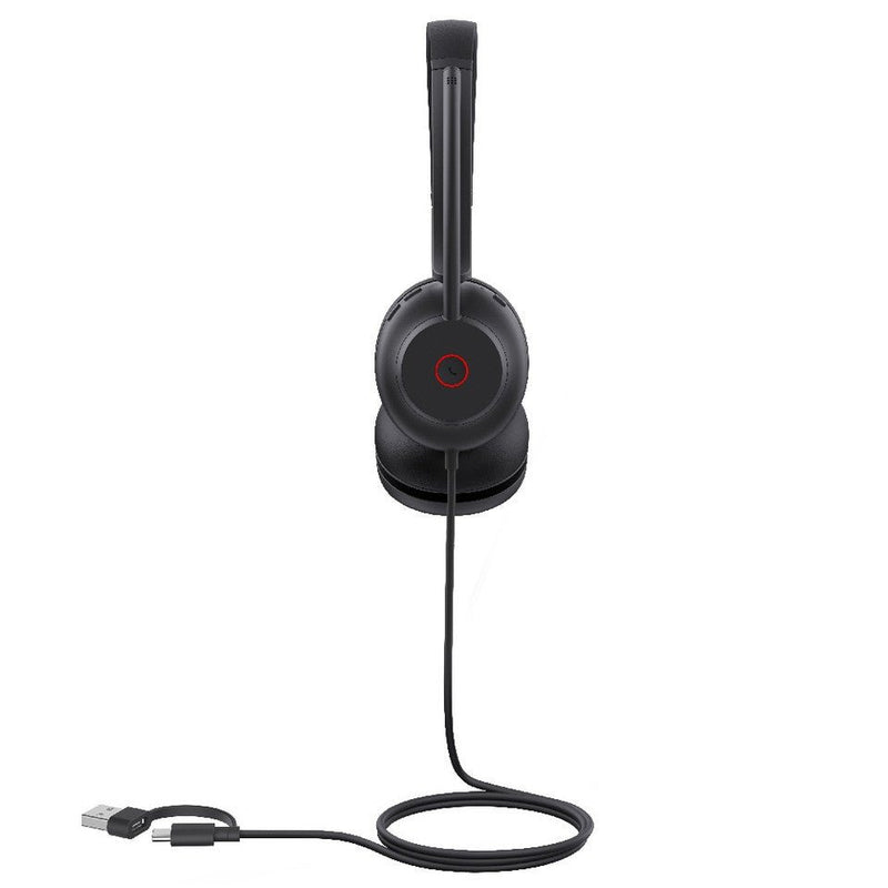 Yealink UH35 Dual UC Wired Headset USB-C/A 1308164 Black