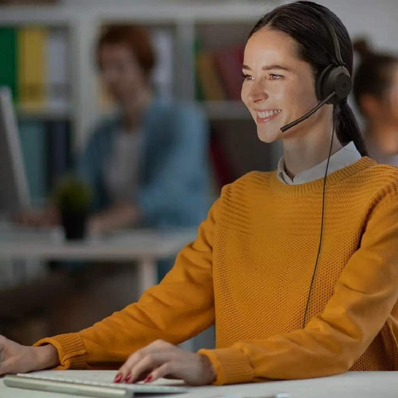 Yealink UH35 Dual MS Wired Headset USB-C/A Black