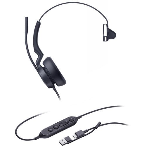 Yealink UH46 Mono Teams Wired USB Headset USB-C/A 1308184