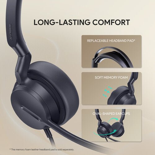 Yealink UH42 Mono UC Wired USB Headset USB-C/A 1308217
