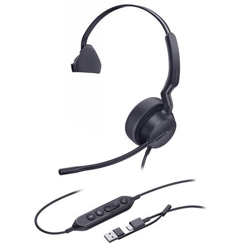 Yealink UH42 Mono UC Wired USB Headset USB-C/A 1308217
