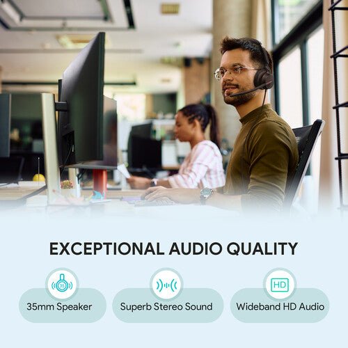 Yealink UH46 Dual Teams Wired Headset USB-C/A