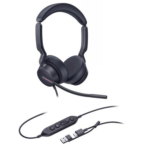 Yealink UH46 Dual Teams Wired Headset USB-C/A