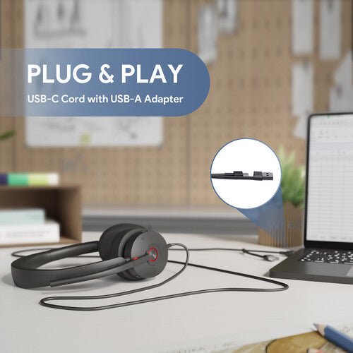 Yealink UH48 Dual Teams Wired Headset USB-C/A 1308151