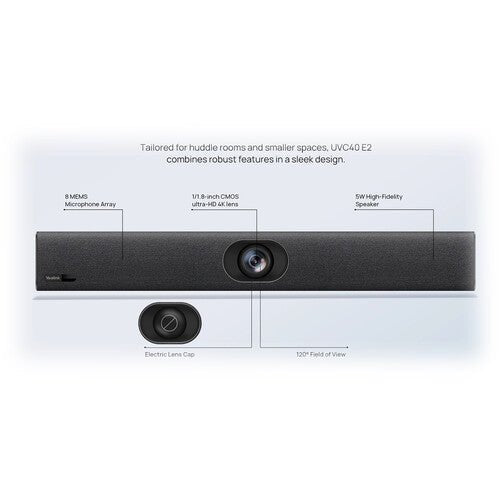 Yealink UVC40 E2 All-in-One USB UHD 4K Video Bar 2306673