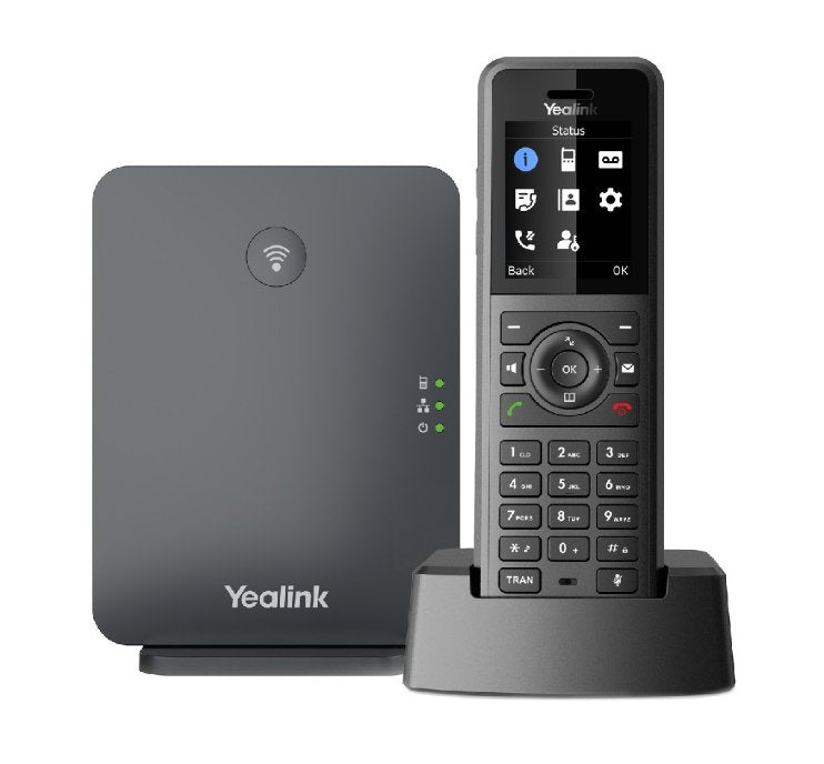 Yealink W57R Rugged DECT Cordless Mobile Phone Black
