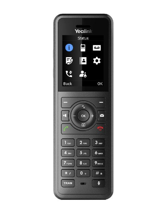 Yealink W57R Rugged DECT Cordless Mobile Phone Black
