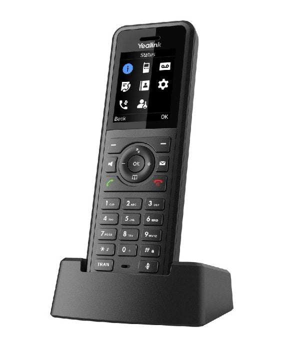 Yealink W57R Rugged DECT Cordless Mobile Phone Black