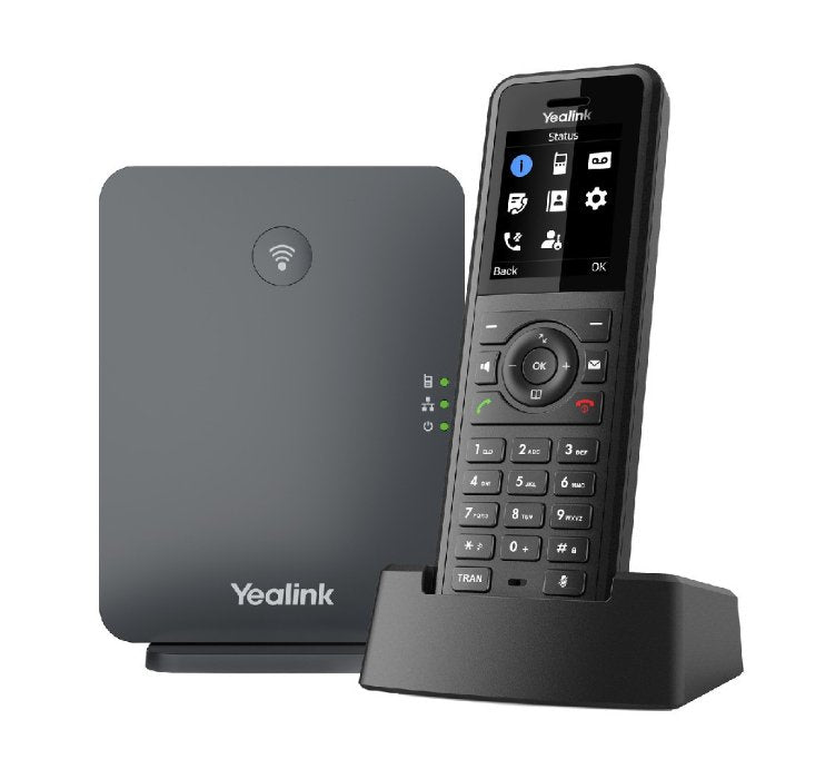 Yealink W77P Rugged IP DECT Phone System Black