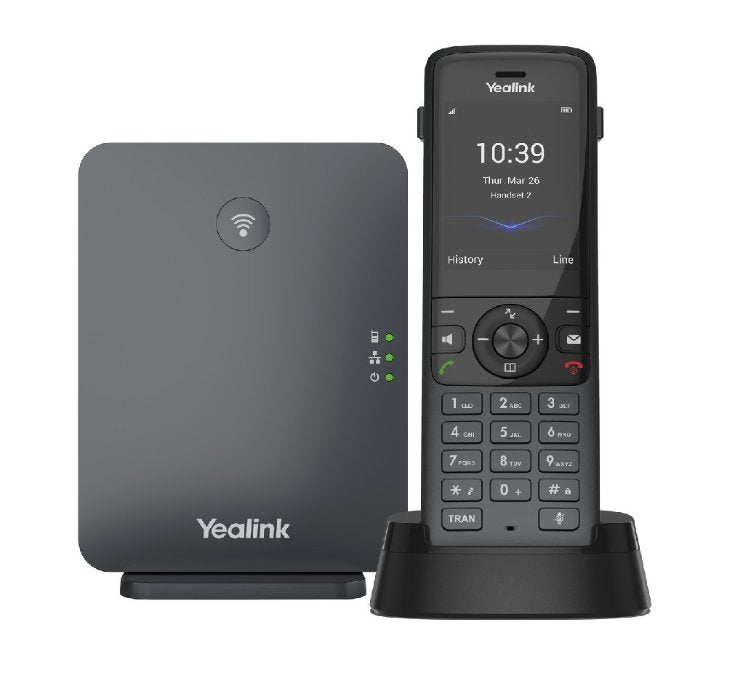 Yealink W78H DECT Cordless Handset Phone Black