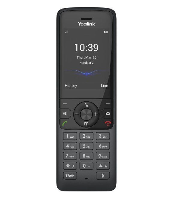 Yealink W78H DECT Cordless Handset Phone Black