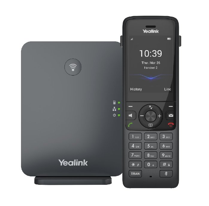 Yealink W78P IP DECT Phone System Base with Handset