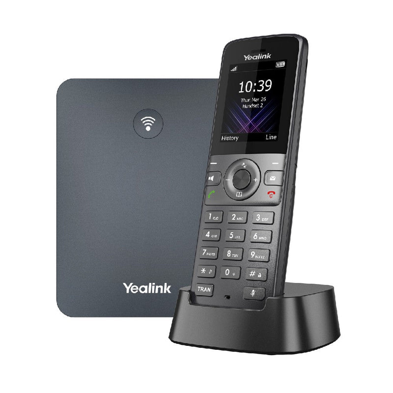 Yealink W79P Rugged IP DECT Phone System Black/White
