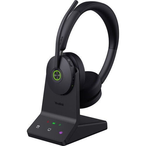 Yealink WH68 Stereo Teams Wireless DECT Headset with Charging Base