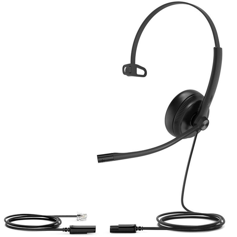 Yealink YHS34 Lite Mono QD Wired Headset for Desk Phones
