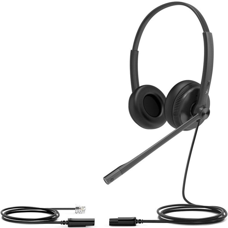 Yealink YHS34 Mono QD to RJ Wired Headset for 3rd Party Phones