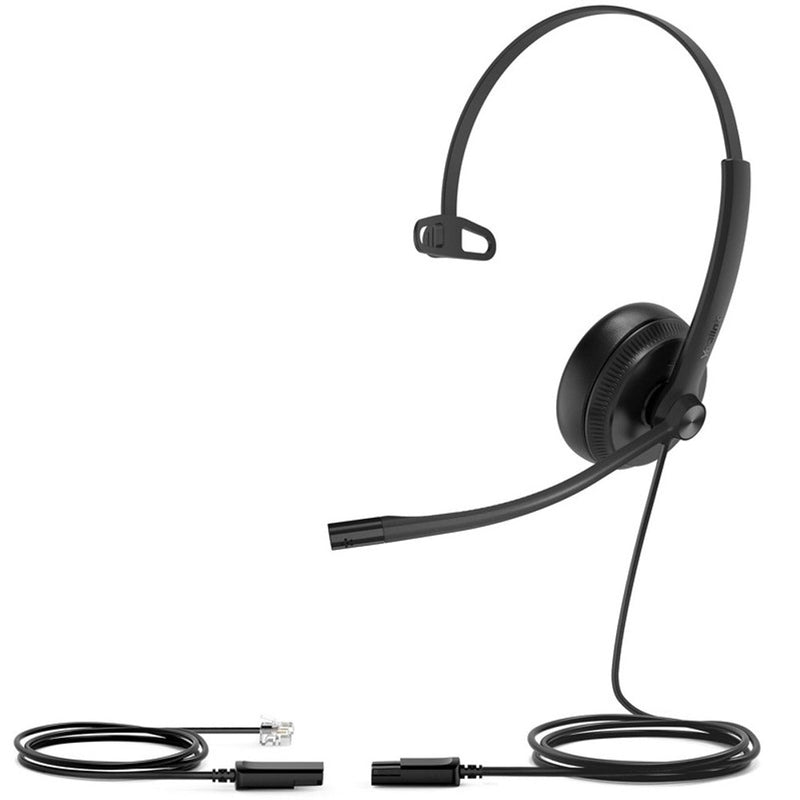 Yealink YHS34 Mono QD to RJ Wired Headset 1308022