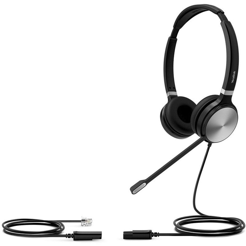 Yealink YHS36 Dual QD to RJ Wired Headset for 3rd Party Phones