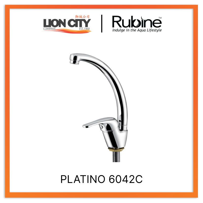 Rubine Sink Tap PLATINO 6042C Cold Only