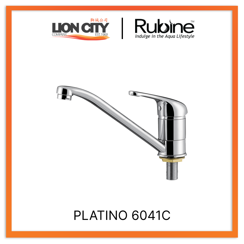 Rubine Sink Tap PLATINO 6041C Cold Only