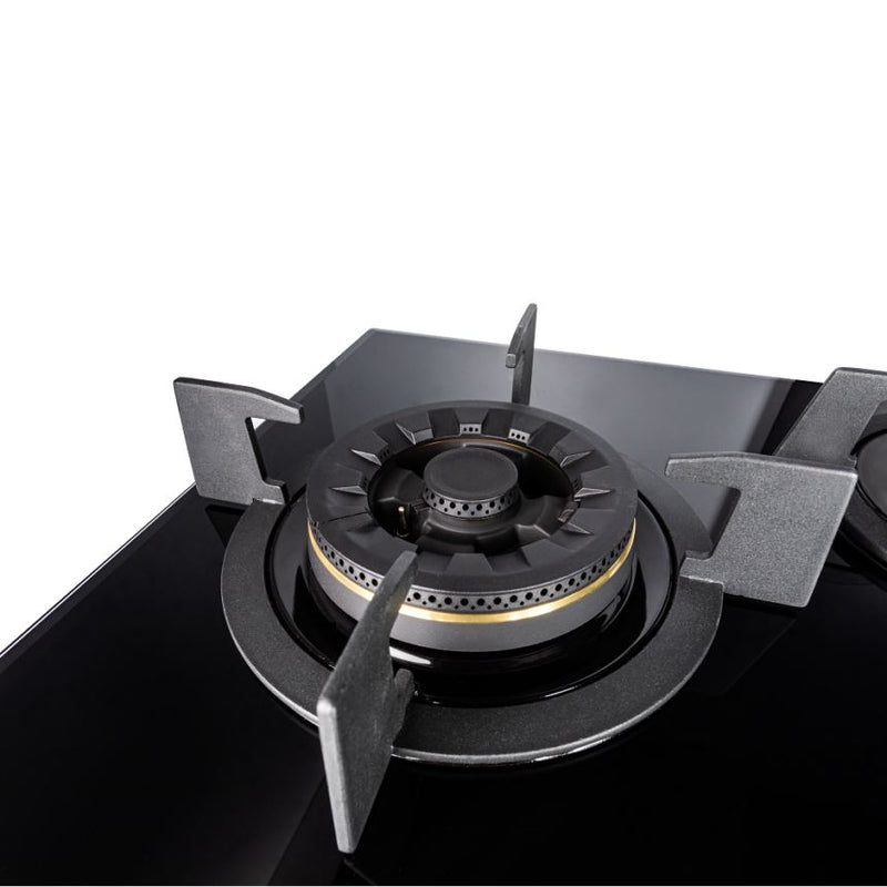 EF EFH7635WTVGB 78cm Gas Hob 3 Brass Burners EFH 7635 WT VGB