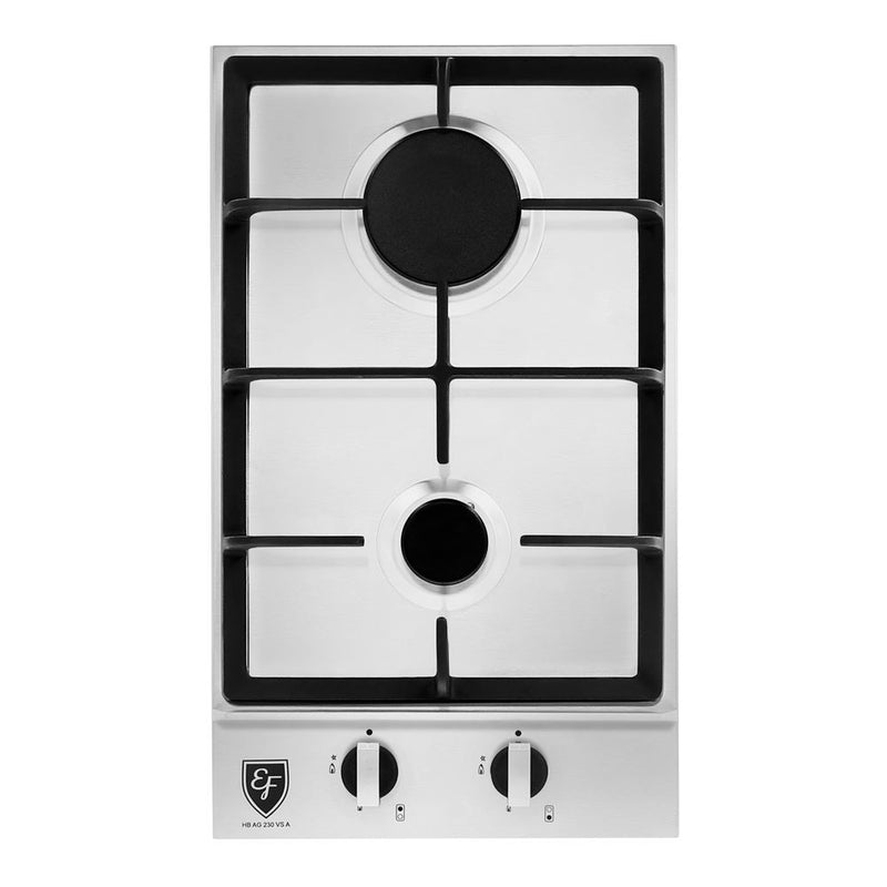 EF HB AG 230VS A 30cm Built in Stainless Steel Gas Hob HBAG230VSA | Lion City Company.