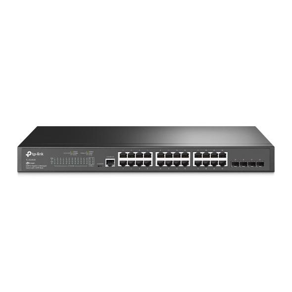 TP-Link TL-SG3428 JetStream 24-Port Gigabit L2 Managed Switch with 4 SFP Slots | Lion City Company.