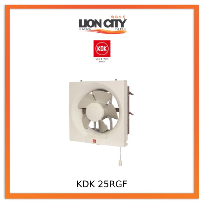 KDK 25RGF Wall Mount Ventilating Fan